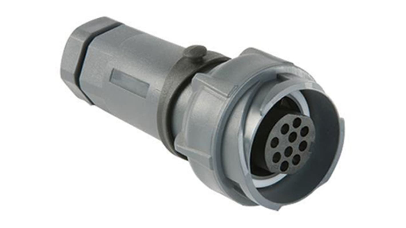 Bulgin Connector, 32 Contacts, Cable Mount, Socket, Female, IP66, IP68, IP69K, Buccaneer 7000 Series