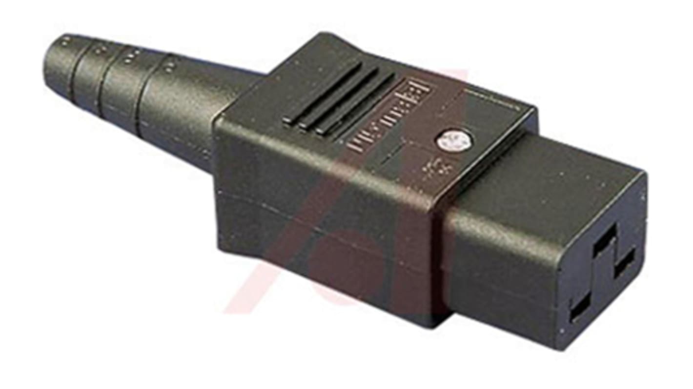 Bulgin Cable Mount IEC Connector, 16A, 250 V