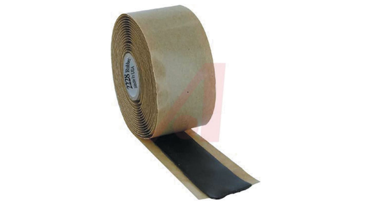 22281X10FT 3M Scotch 2228 Black Self Amalgamating Tape 25mm x 3m RS