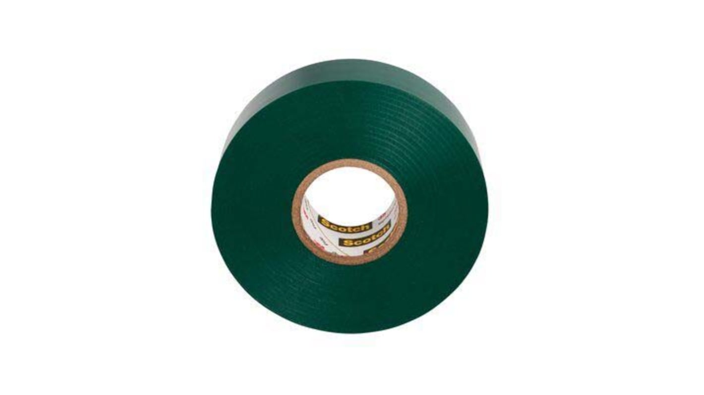 35GREEN3/4 3M Scotch 35 Green Polyvinyl Chloride Electrical Tape