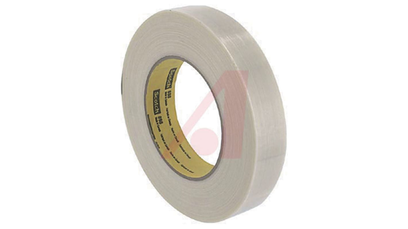 3M Scotch 898 Paketband, Polypropylenfolie, Klar, Stärke 0.16mm, 24mm x 55m