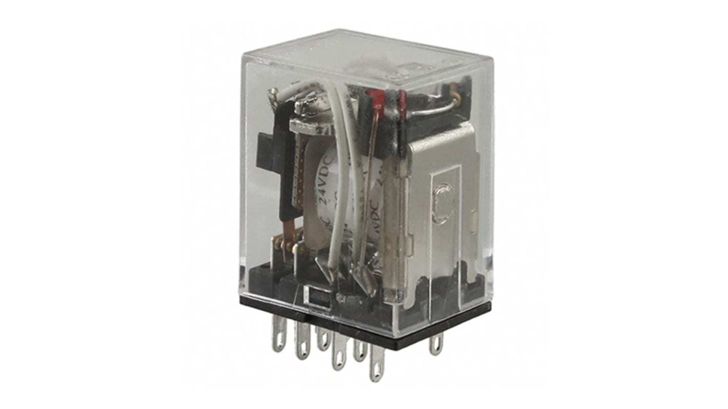 SZRMY4N1DC24V Honeywell Plug In Power Relay, 24V dc Coil, 3A