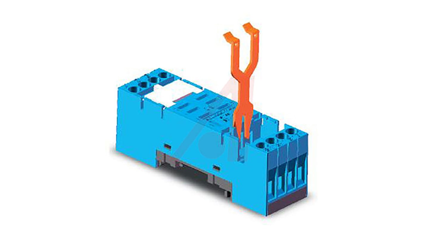 S7C Turck DIN Rail Relay Socket, for use with C7A20 Series Relay