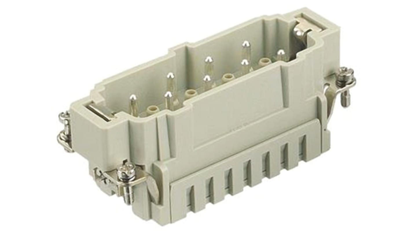 Embout de connecteur HARTING série Han Hv ES, 6 contacts , 16A, Mâle