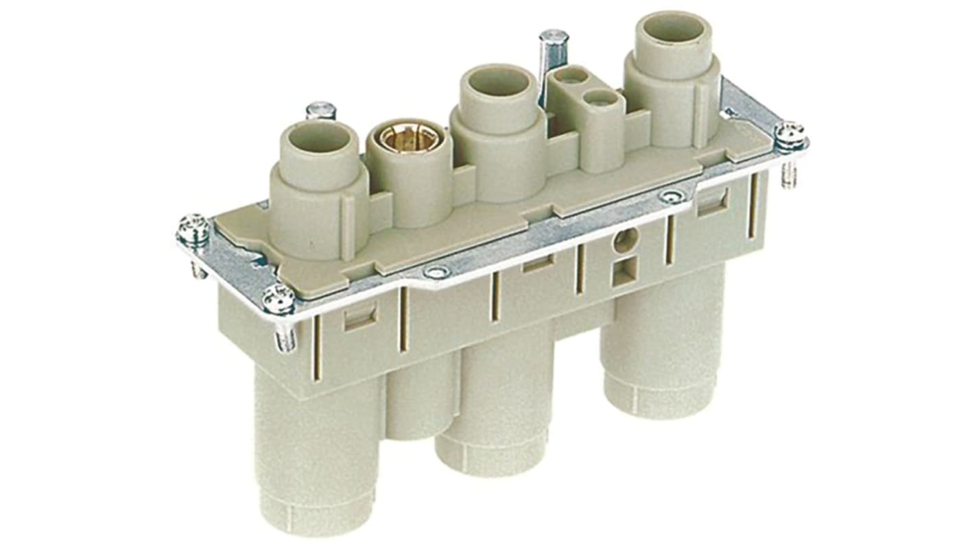 Inserto de conector de potencia HARTING Hembra, serie HAN K, High Current Connectors