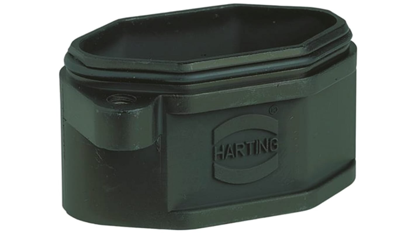 Boîtier pour connecteur HARTING série Han HPR Series, M6, Traversée de cloison