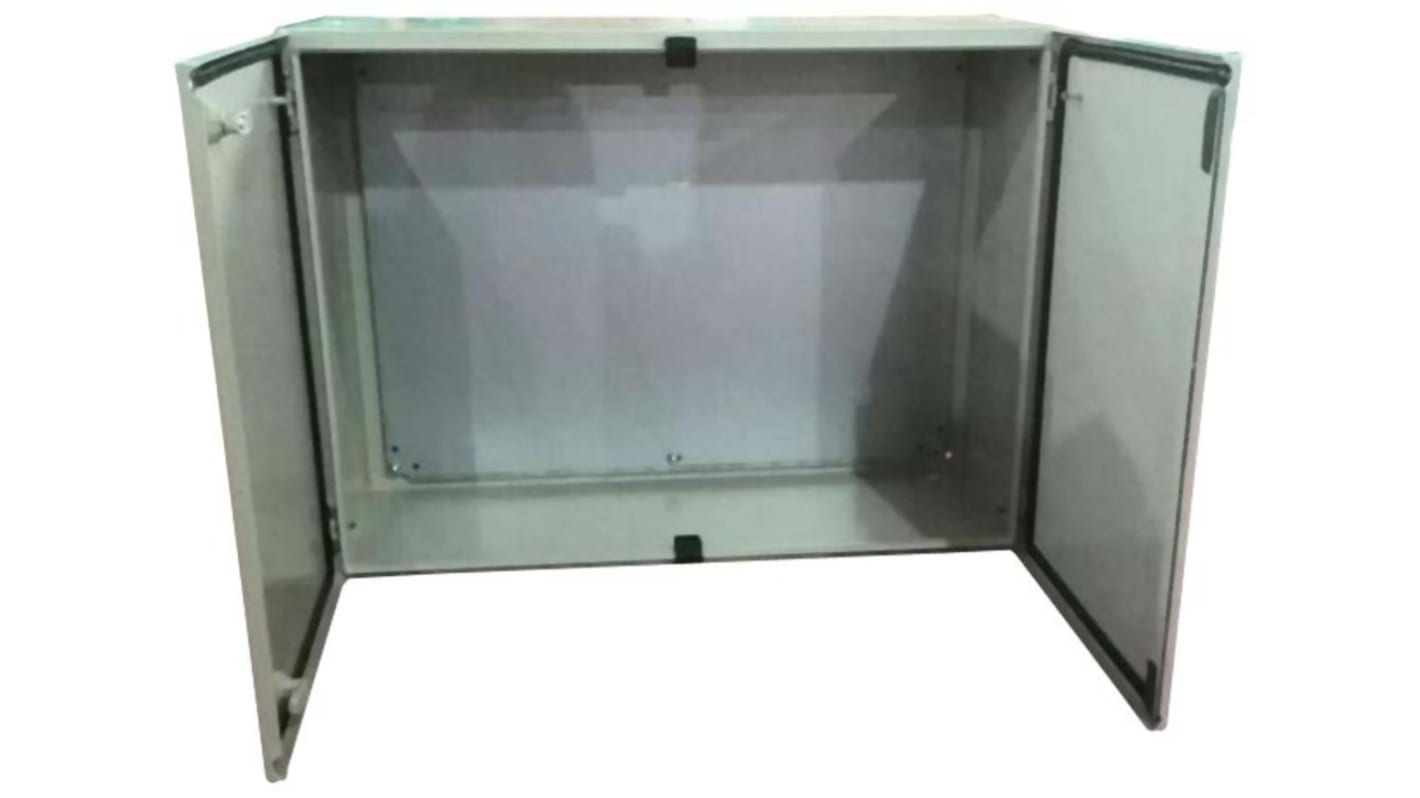 Caja de pared RS PRO de Acero RAL 7032, , 1000 x 1000 x 300mm, IP66