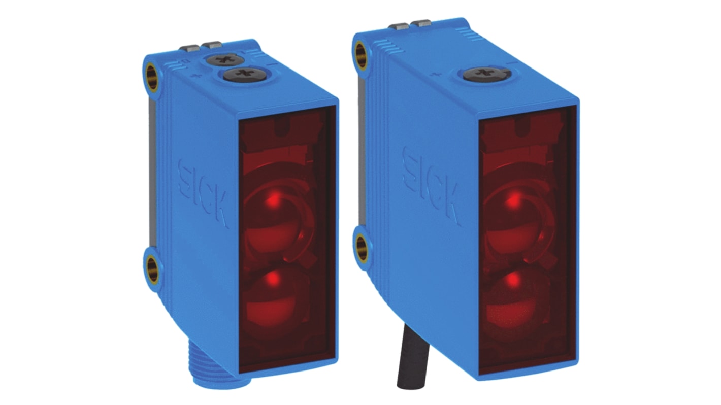 Sick Background Suppression Photoelectric Sensor, Block Sensor, 20 mm → 950 mm Detection Range