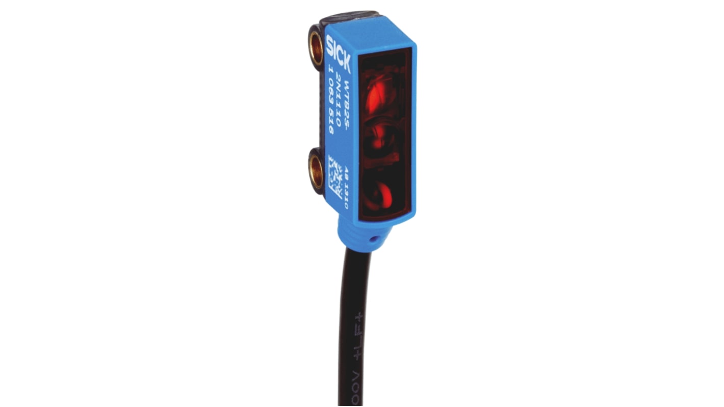 Sick Retroreflective Photoelectric Sensor, Block Sensor, 0 → 1.2 m Detection Range