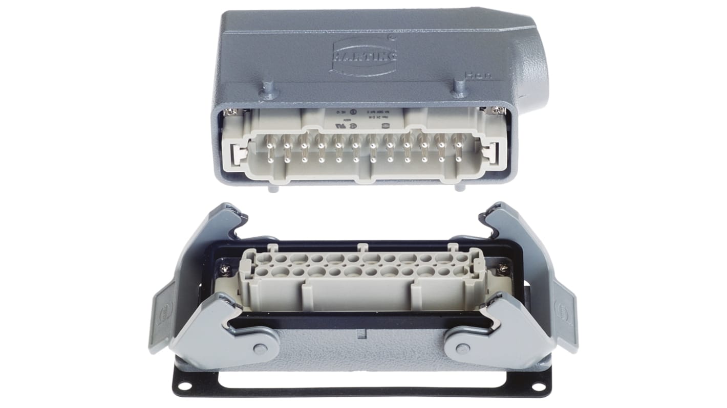 Wzmocnione złącze zasilania 24+PE-pinowe HARTING 500 V M32