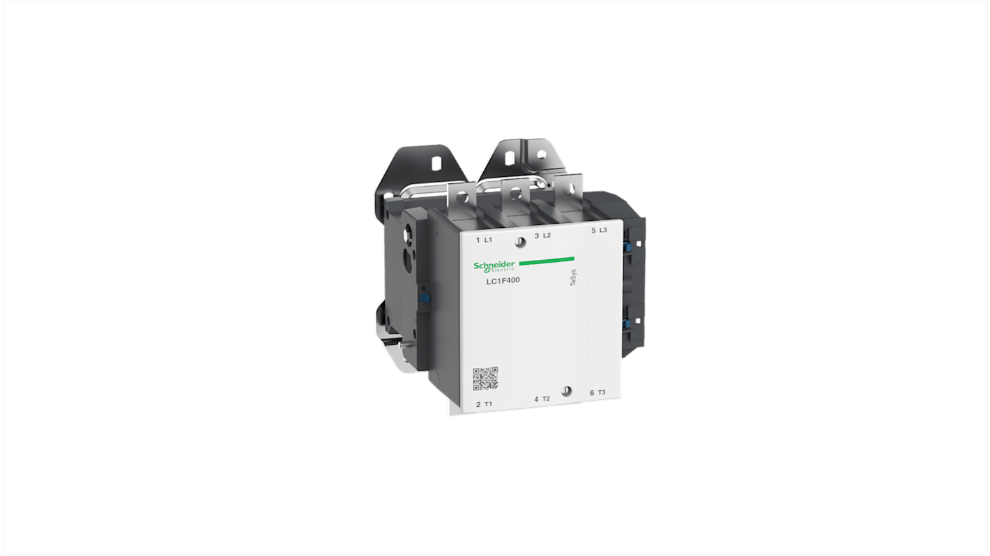 LC1F400V7 | Schneider Electric TeSys F LC1F Contactor, 400 V ac Coil, 3 ...