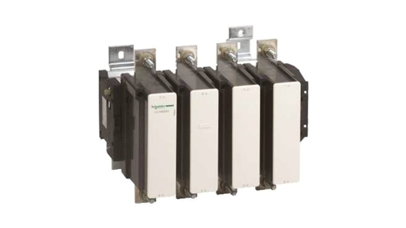 Contattore Schneider Electric, serie LC1F, 4 poli, 4NO, bobina 230 V c.a.