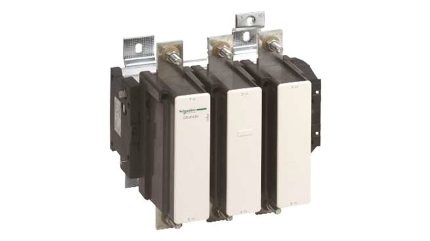 Schneider Electric LC1F Series Contactor, 220 V dc Coil, 3-Pole, 800 A, 3NO