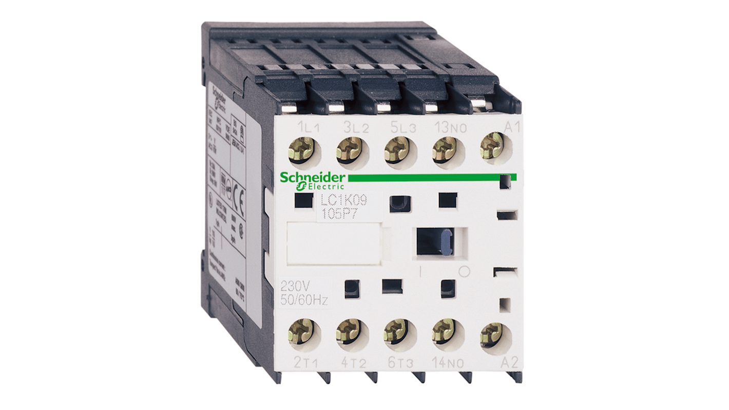 Schneider Electric TeSys K LC1K Leistungsschütz / 48 V ac Spule, 4 -polig 4 Schließer, 690 V ac / 20 A