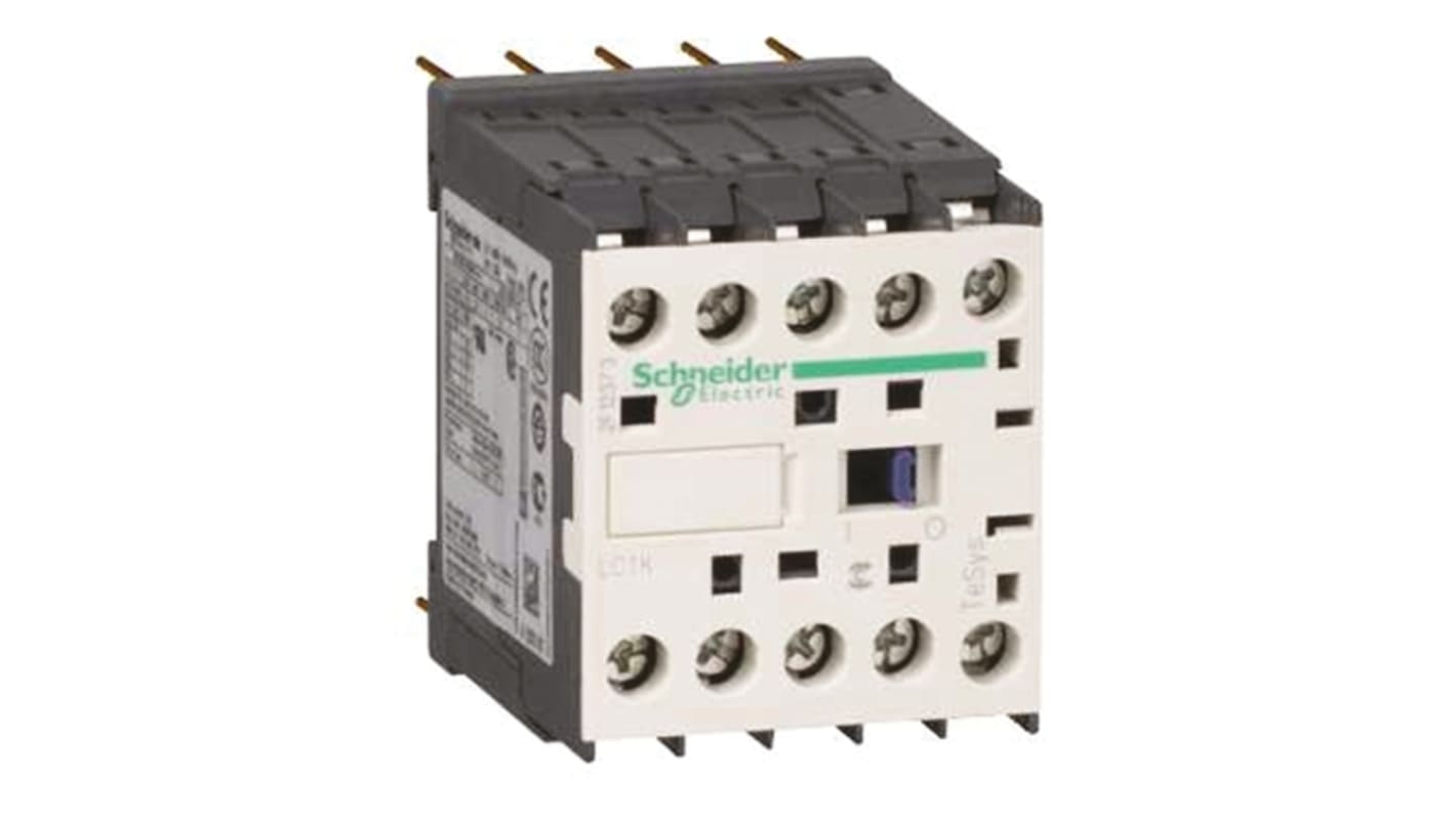 Contattore Schneider Electric, serie LC1K, 4 poli, 2 NO + 2 NC, 20 A, bobina 230 V c.a.