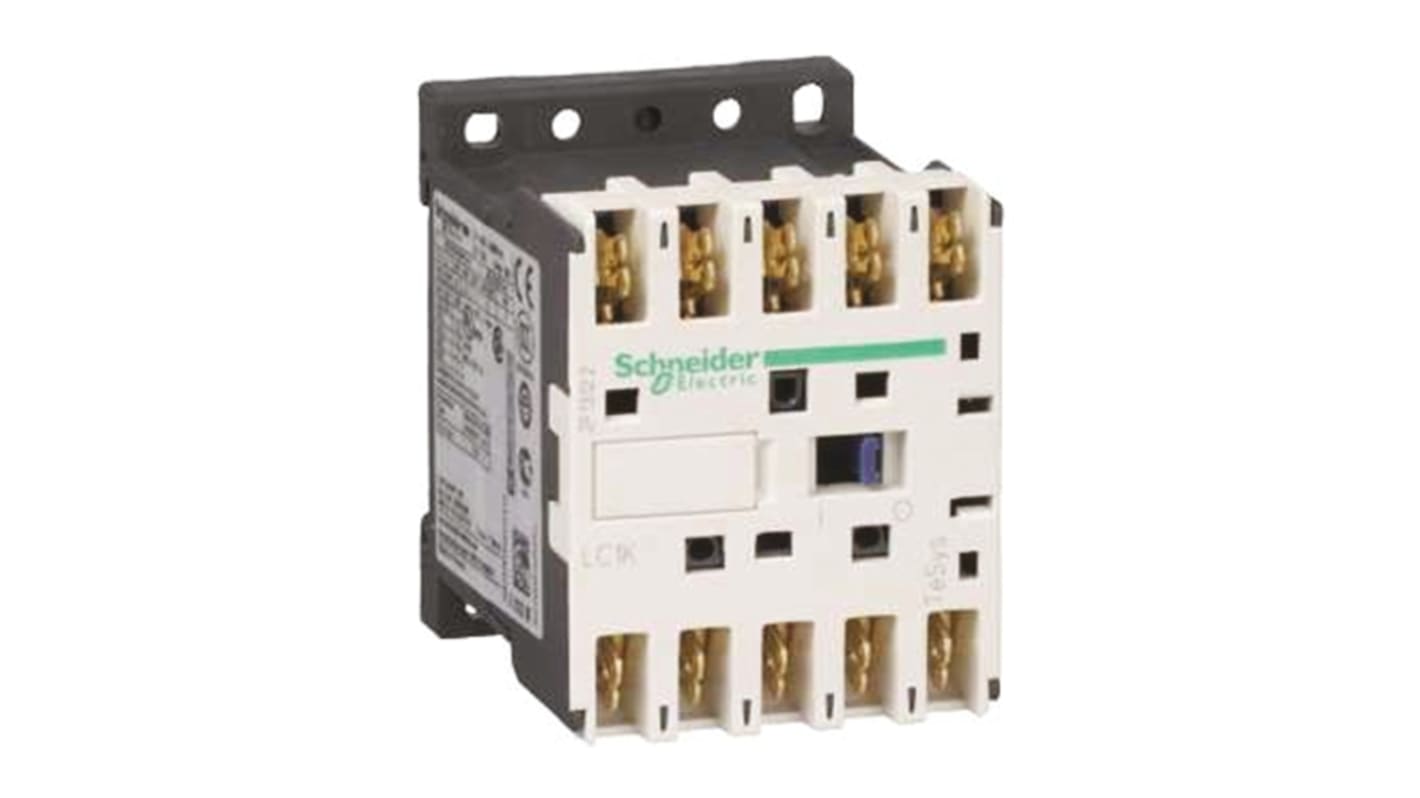 Schneider Electric LC1K Series Contactor, 230 V ac Coil, 3-Pole, 20 A, 4 kW, 3NO