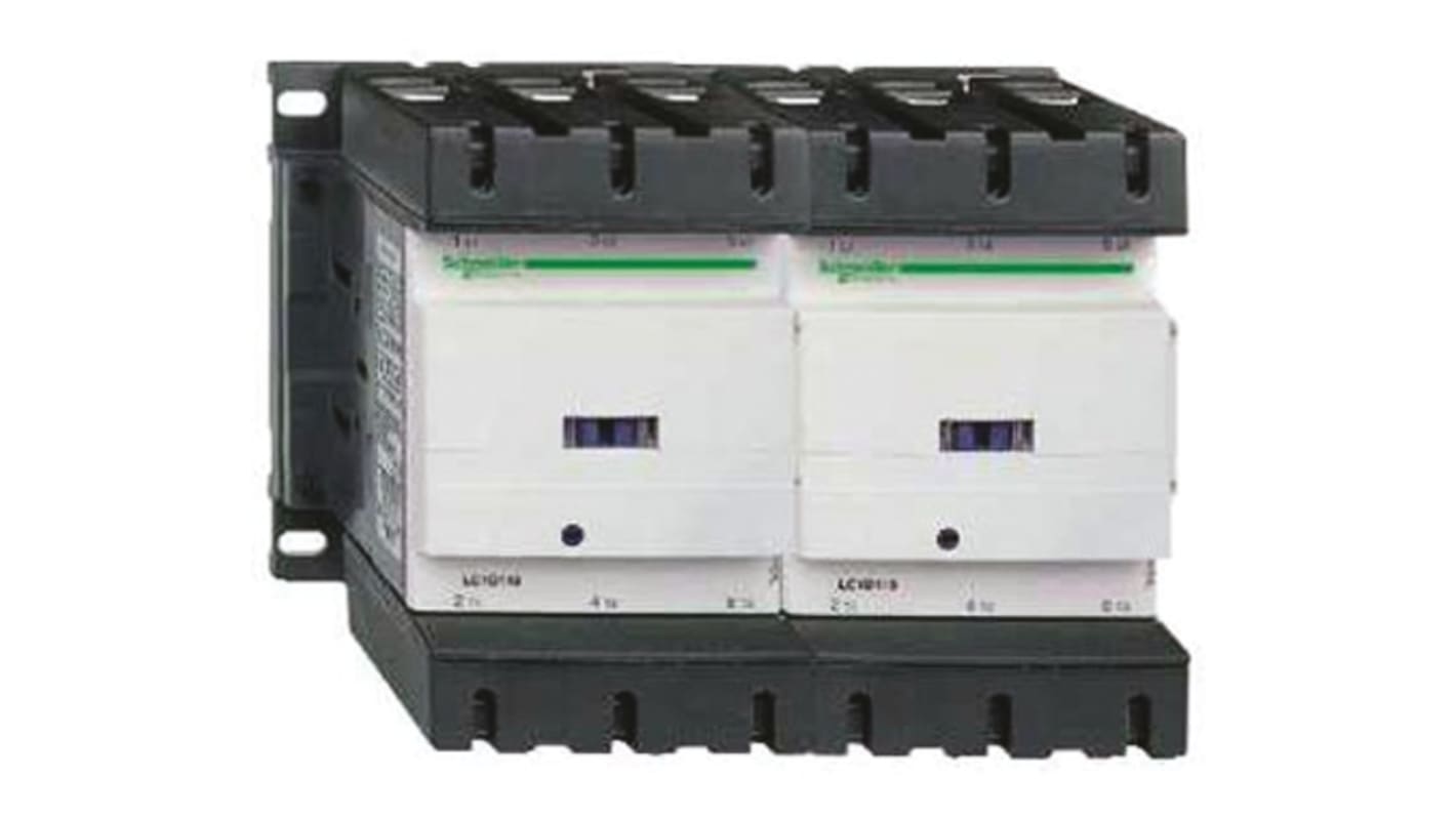 Schneider Electric LC2D Series Contactor, 110 V ac Coil, 3-Pole, 100 kW