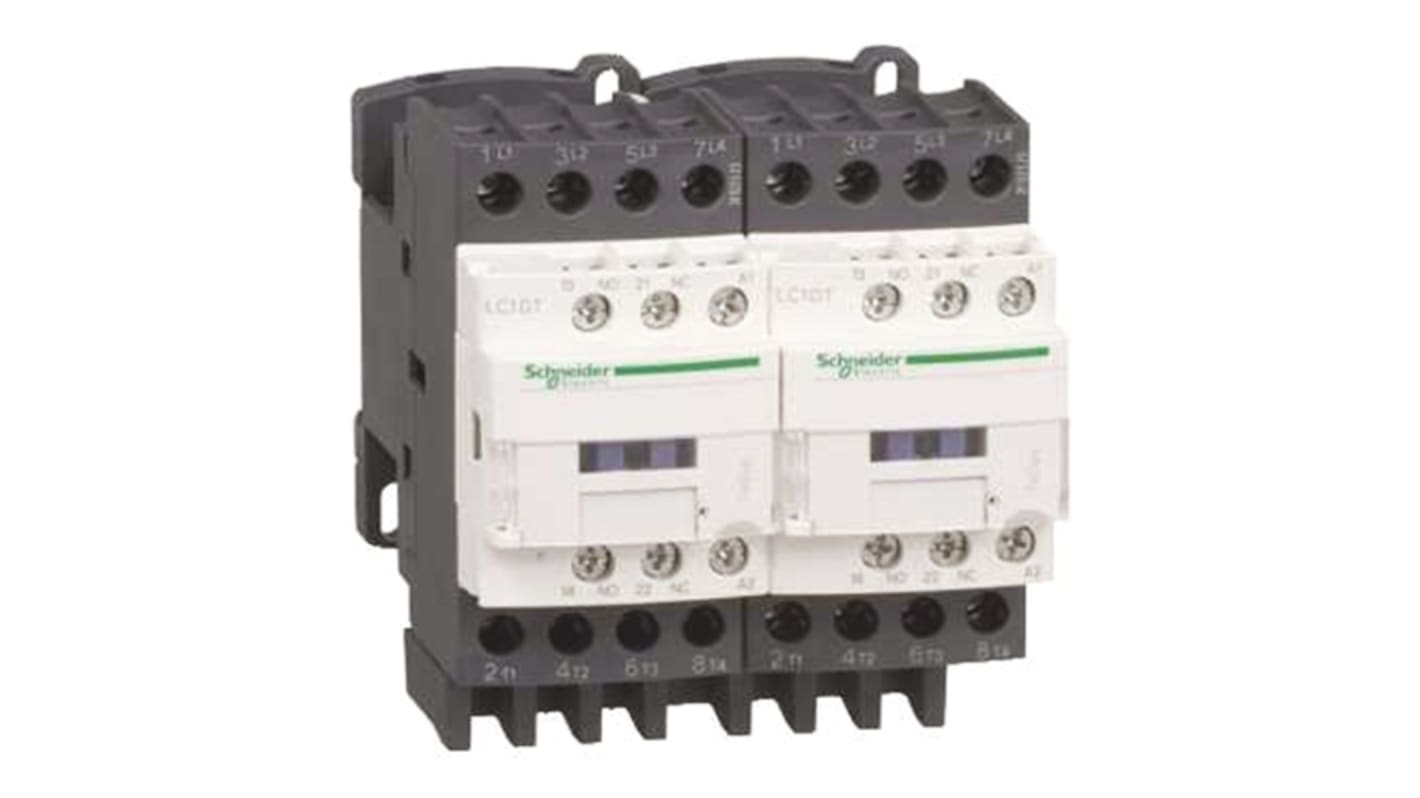 Schneider Electric LC2D Series Contactor, 230 V ac Coil, 4-Pole, 300 V dc, 690 V ac