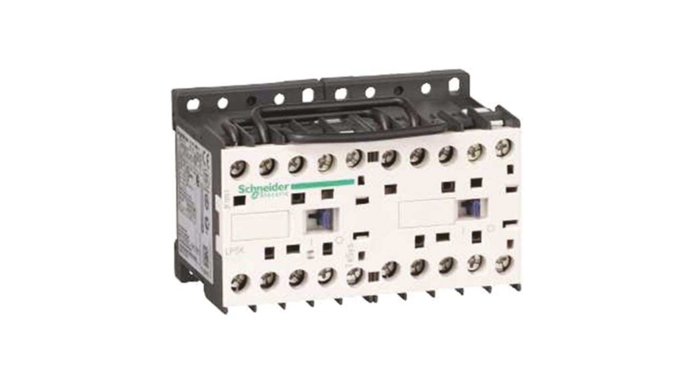 Schneider Electric LP5K Series Contactor, 12 V dc Coil, 3-Pole, 6 A, 3 kW, 690 V ac