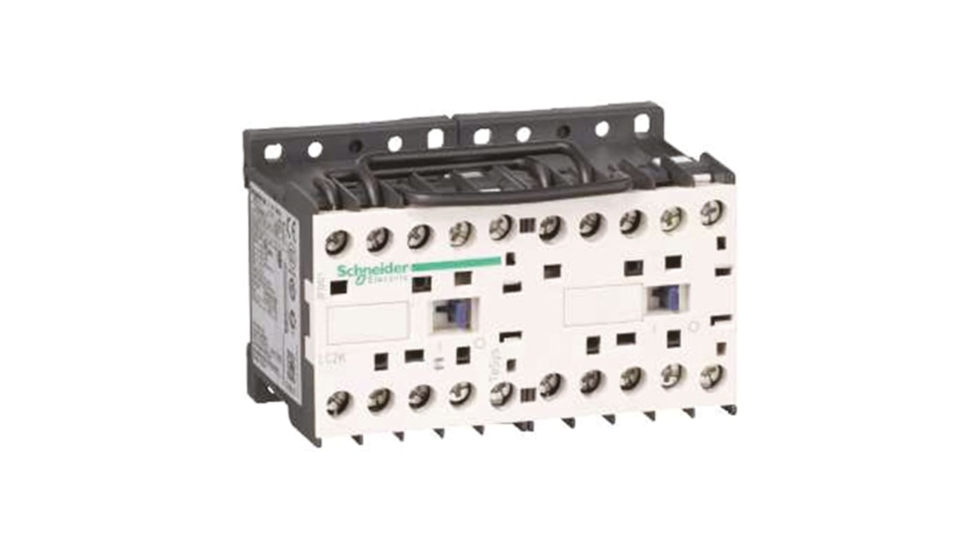 Schneider Electric TeSys K LC2K Leistungsschütz / 230 V ac Spule, 3 -polig 3 Schließer, 690 V ac / 20 A, Umkehrend