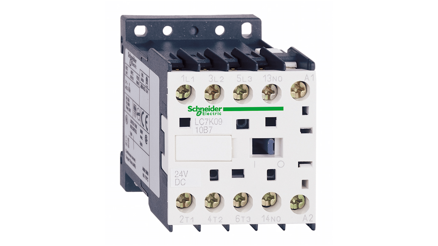 Schneider Electric TeSys K LC7K Leistungsschütz / 48 V ac Spule, 3 -polig 3 Schließer, 690 V ac / 20 A