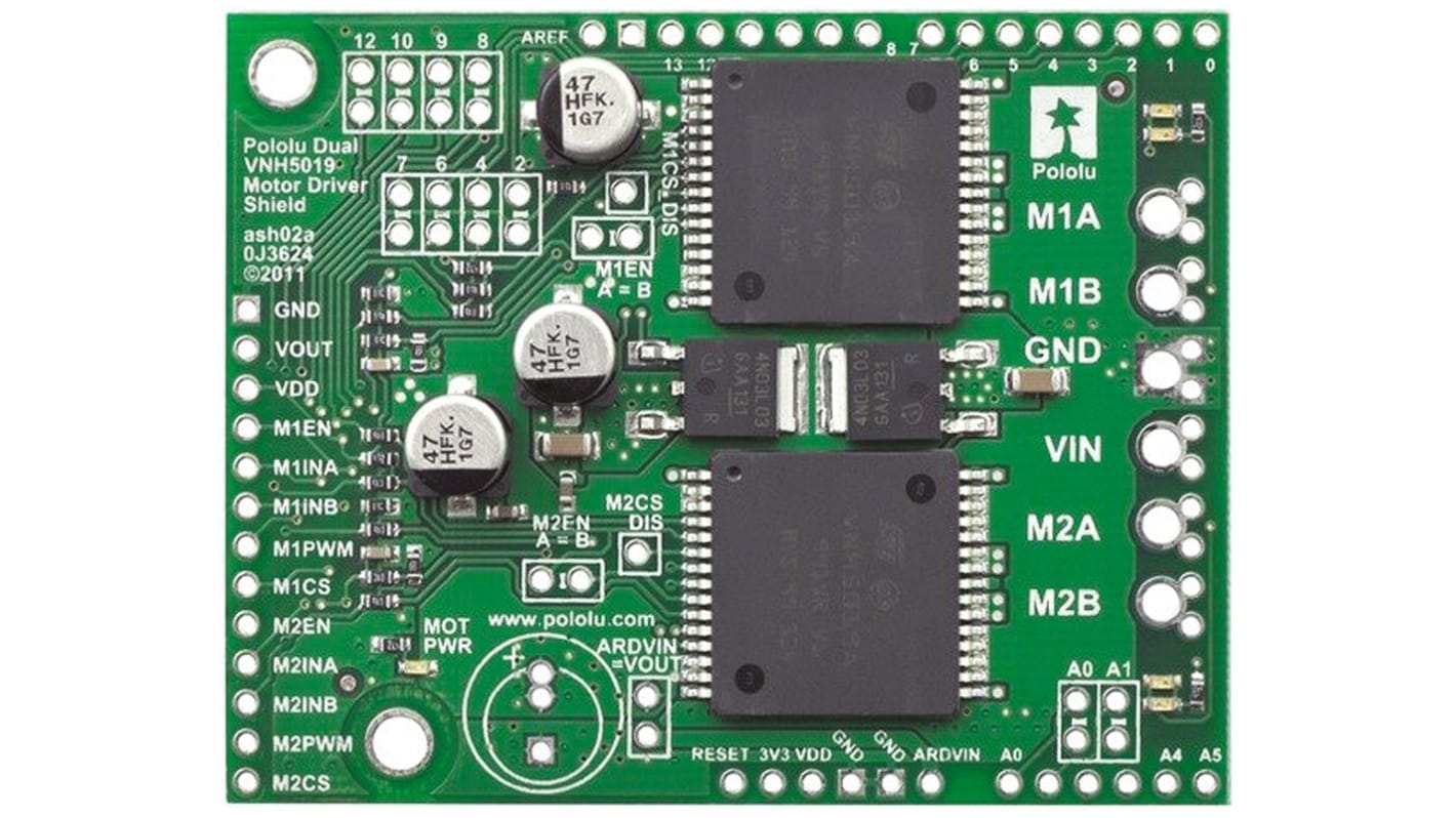 STMicroelectronics VNH5019 Evaluierungsplatine Motortreiber