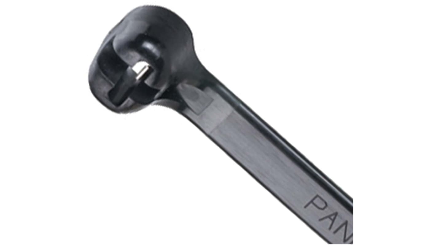 BT1.5IM0 Panduit Cable Tie, Dome Top Barb Ty, 155mm x 3.6 mm, Black