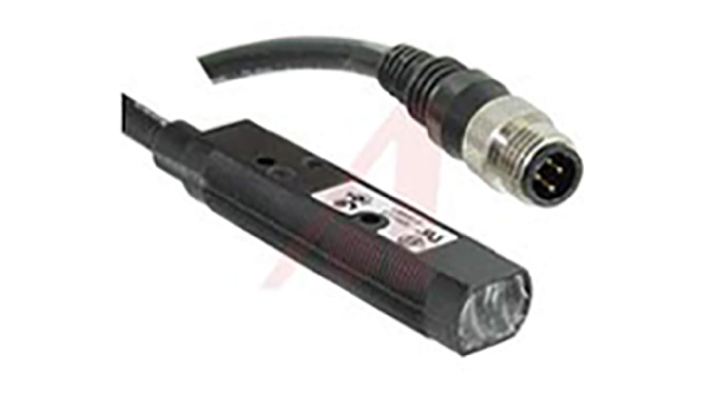 Fotoelektrický snímač, řada: Eaton Moeller 24 m LED Blok 4kolíkový konektor, výstup: NPN, PNP Jednocestný IP69K