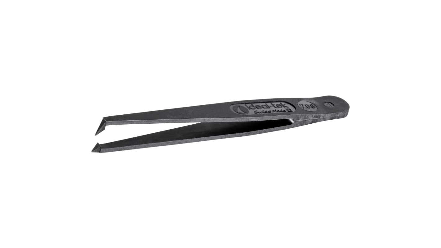 ideal-tek 115 mm, PA66/CF30 (Tip), Plastic (Body), ESD Tweezers