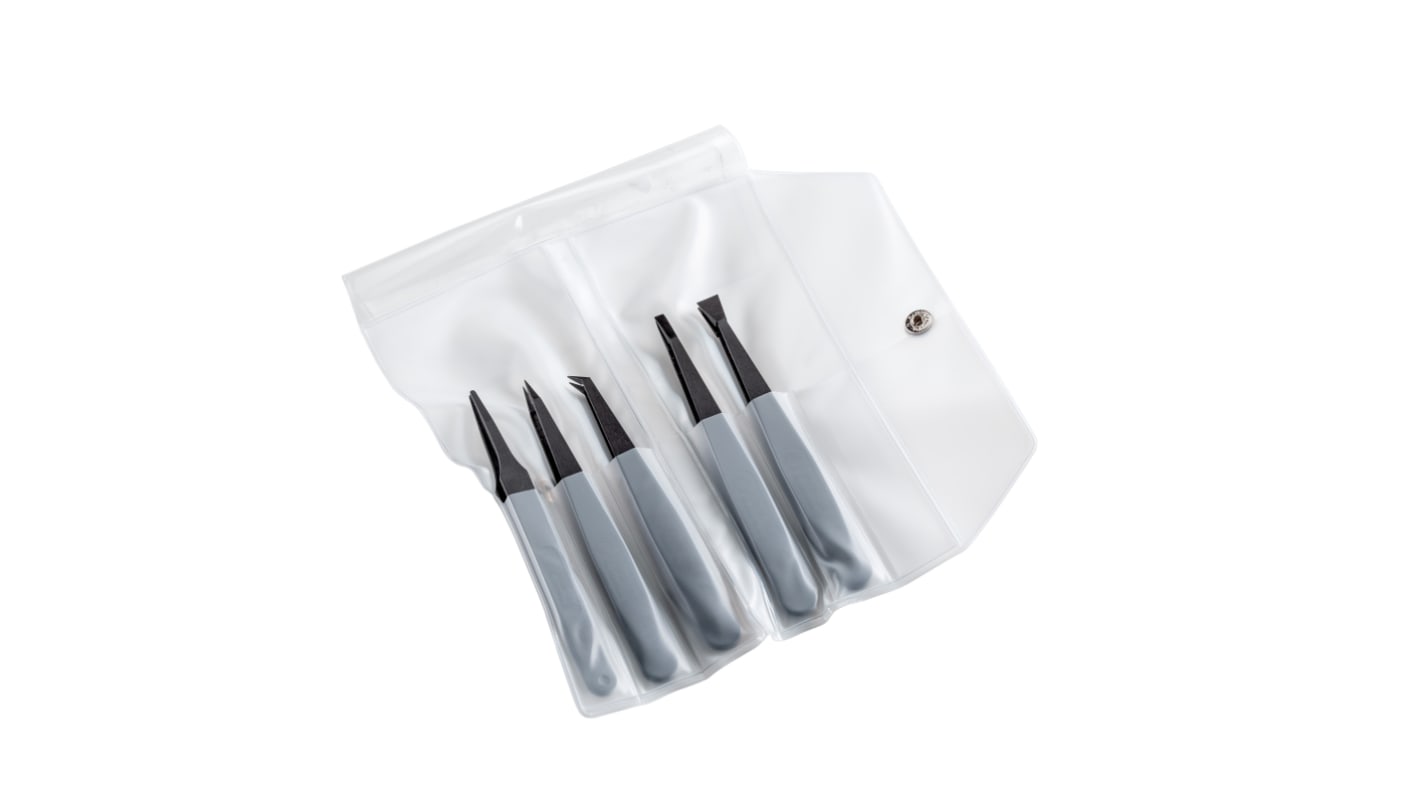 K5PICF idealtek Carbofib, ESD Tweezer Set RS