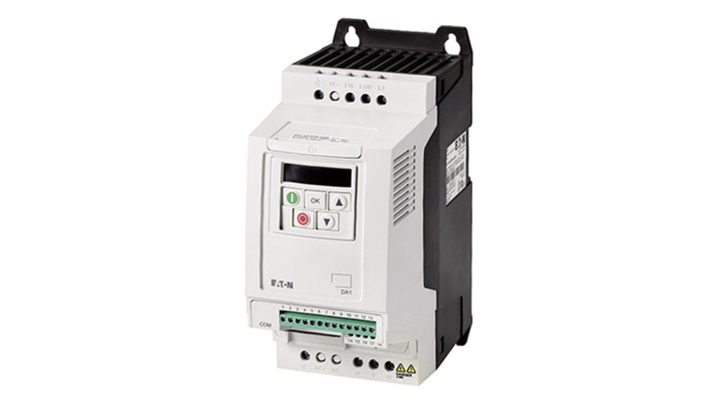 Eaton Eaton Moeller, 3-Phasen Frequenzumrichter 4 kW, 230 V ac / 18 A 0 → 500Hz für Wechselstrommotoren