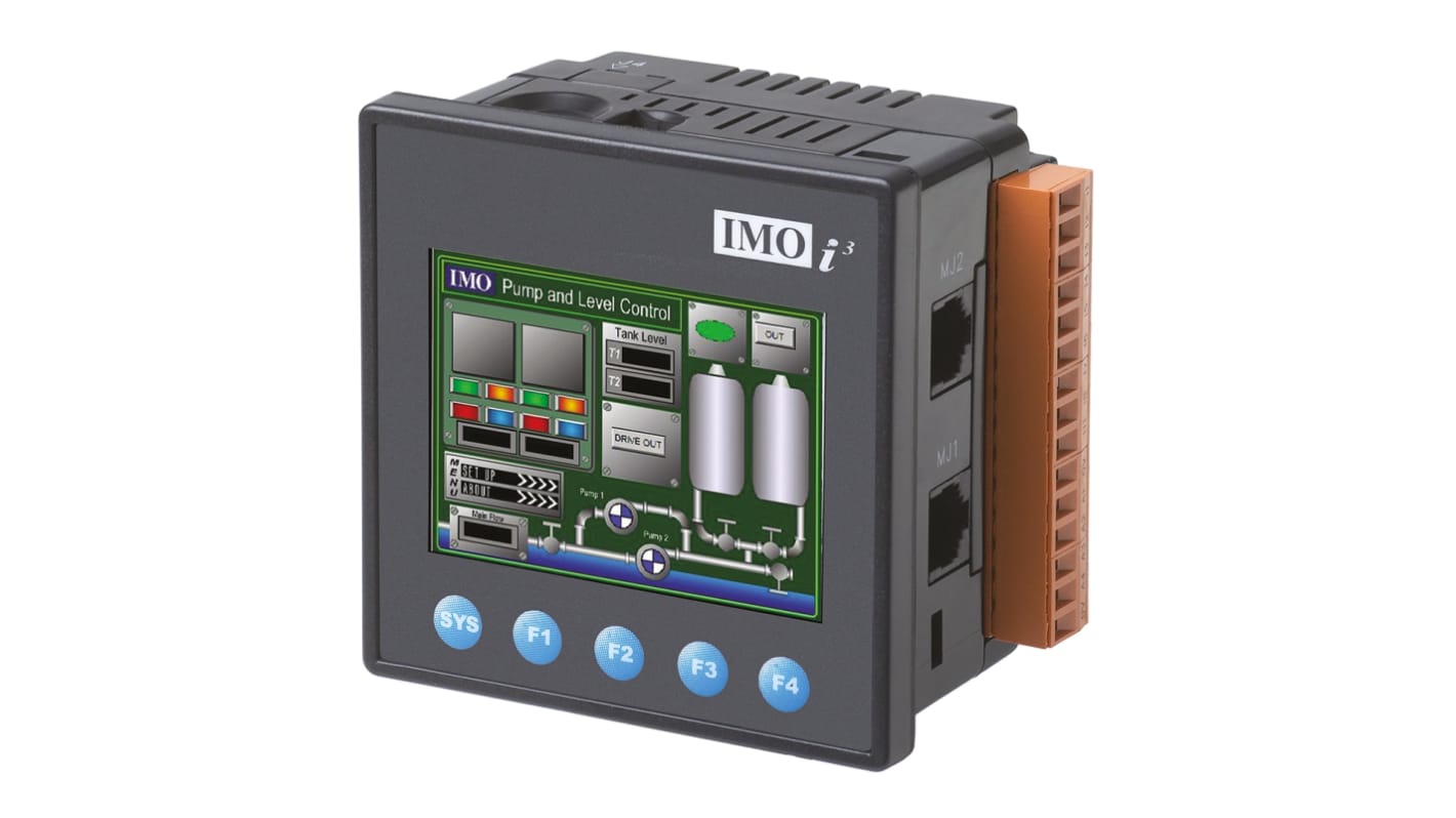 IMO i3C Series PLC CPU, 12 (Digital), 2 (Analogue)-Input, Analogue, Digital Input