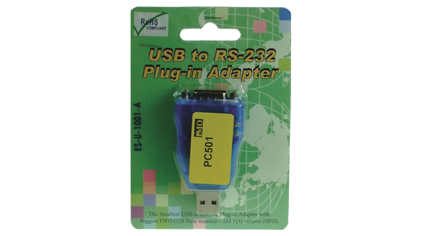 Conector macho adaptador USB IMO, para usar con Estación de control i3