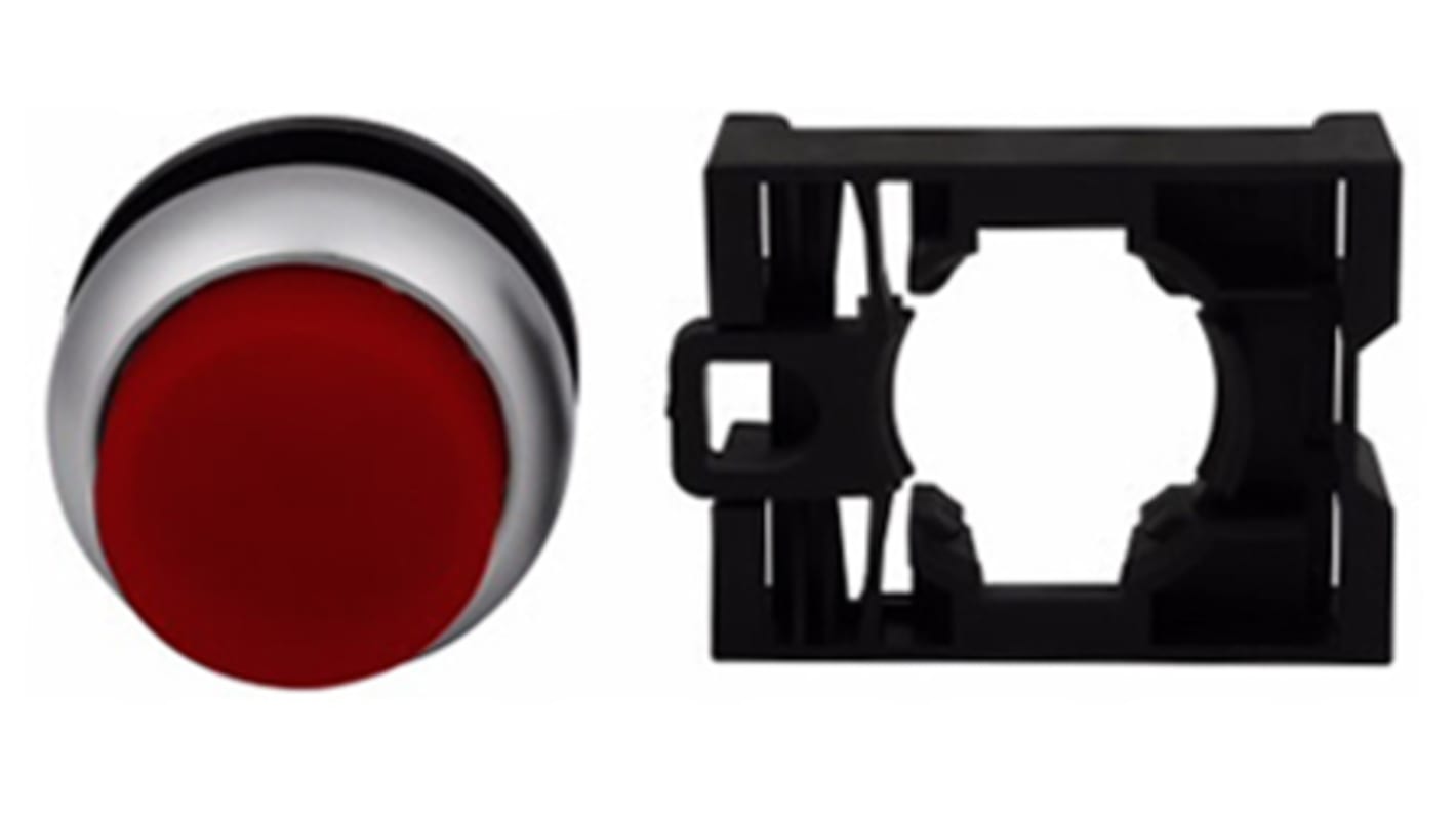 Tête de bouton poussoir Eaton, RMQ Titan M22 Rouge, Ø découpe 22mm, Maintenu