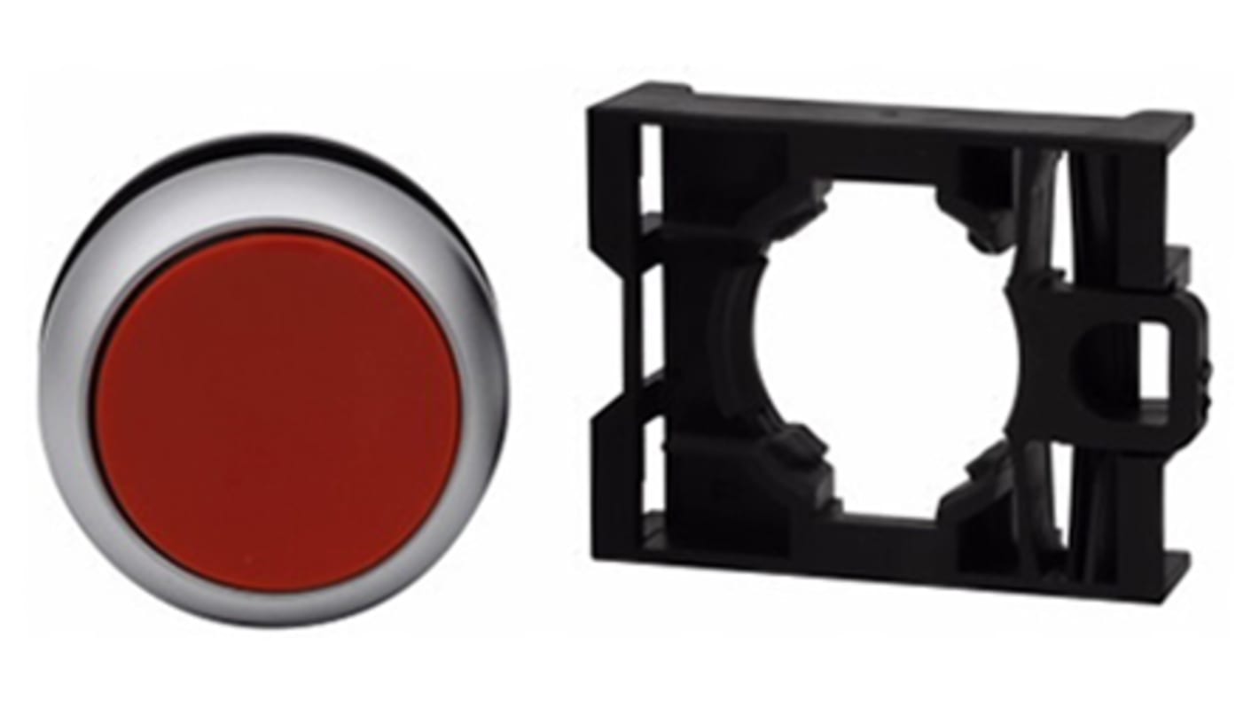 Tête de bouton poussoir Eaton, RMQ Titan M22 Rouge, Ø découpe 22mm, Maintenu