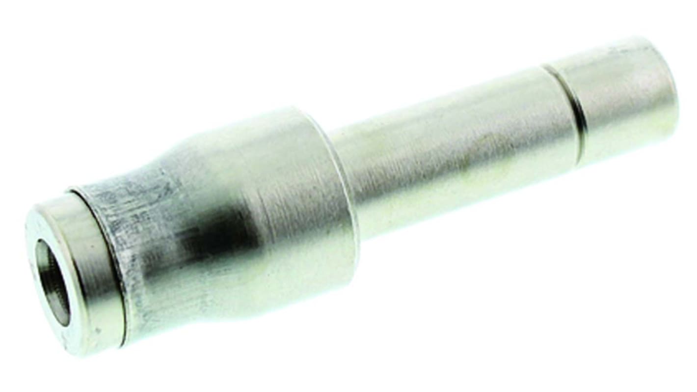 Legris LF3600 Series Straight Threaded Adaptor, Push In 8 mm to Push In 4 mm, Threaded-to-Tube Connection Style