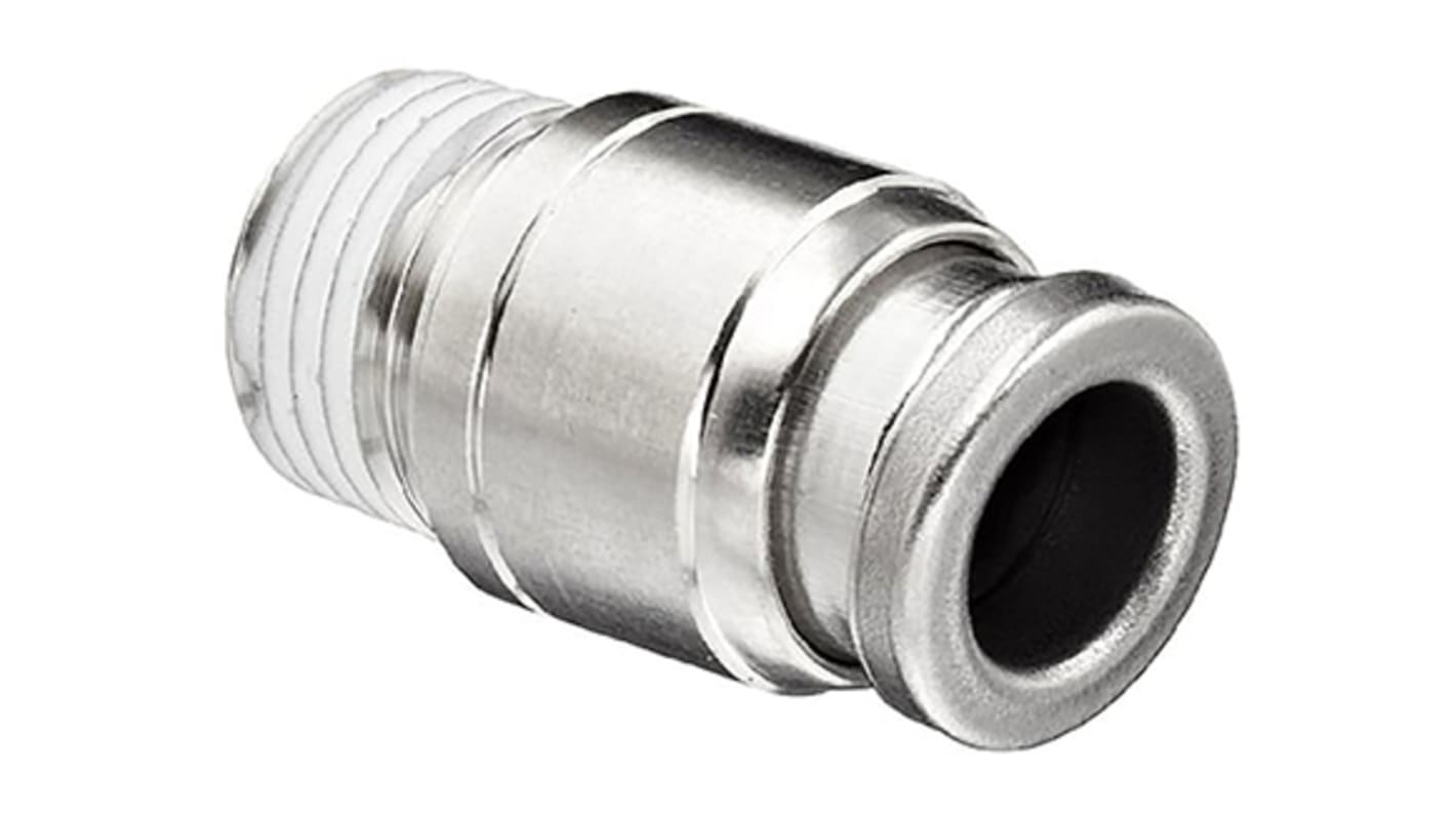 Adaptateur droit fileté SMC KQG2 vers Enfichable 1/4 pouce NPT 1/8 Mâle