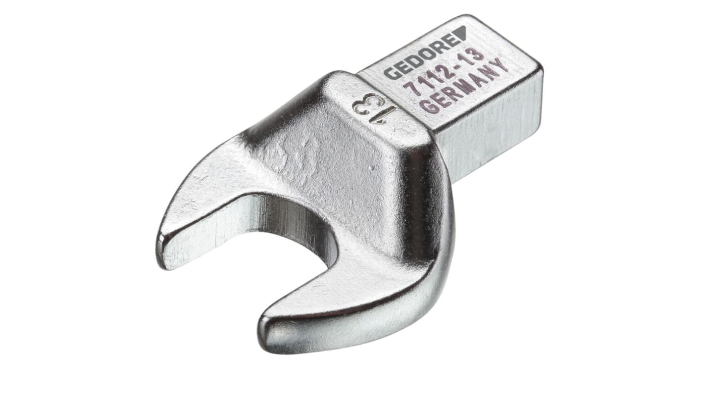 Nástavec momentového klíče, řada: 7112, Hlava klíče, 15 mm, velikost vložky: 9 x 12mm, Chrom