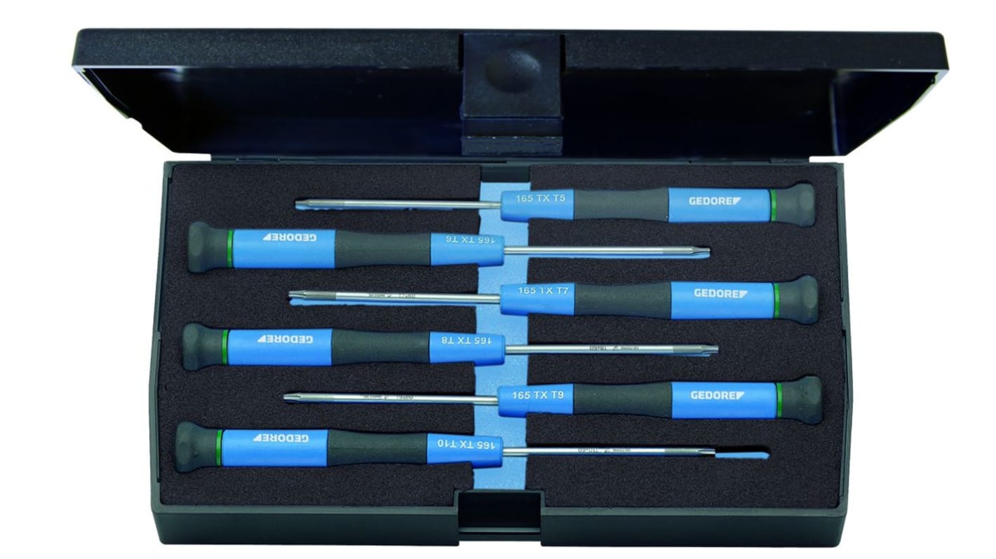 Gedore Torx Screwdriver Set, 6-Piece