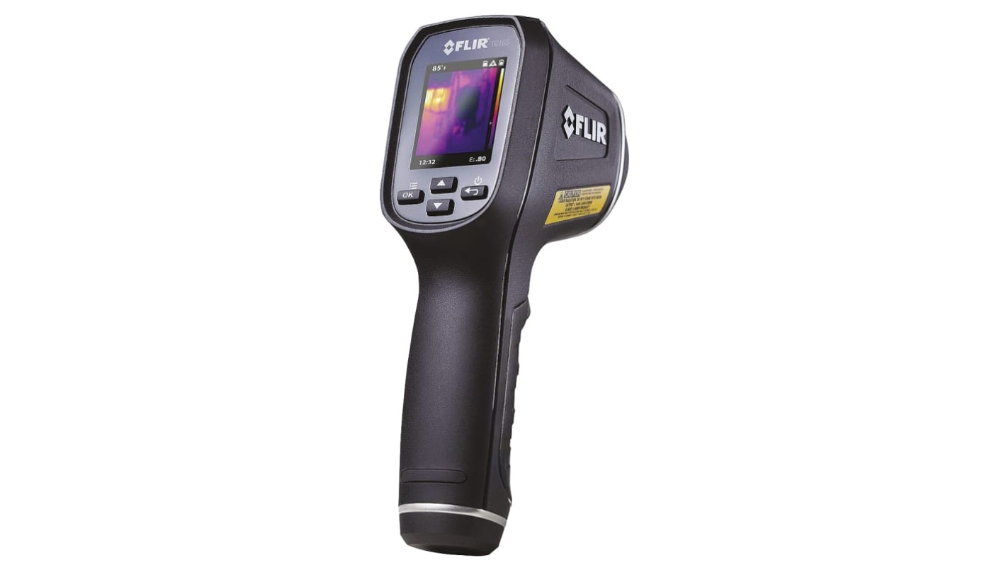 FLIR TG165 Infrared Thermometer, -25°C Min, +380°C Max, °C and °F Measurements