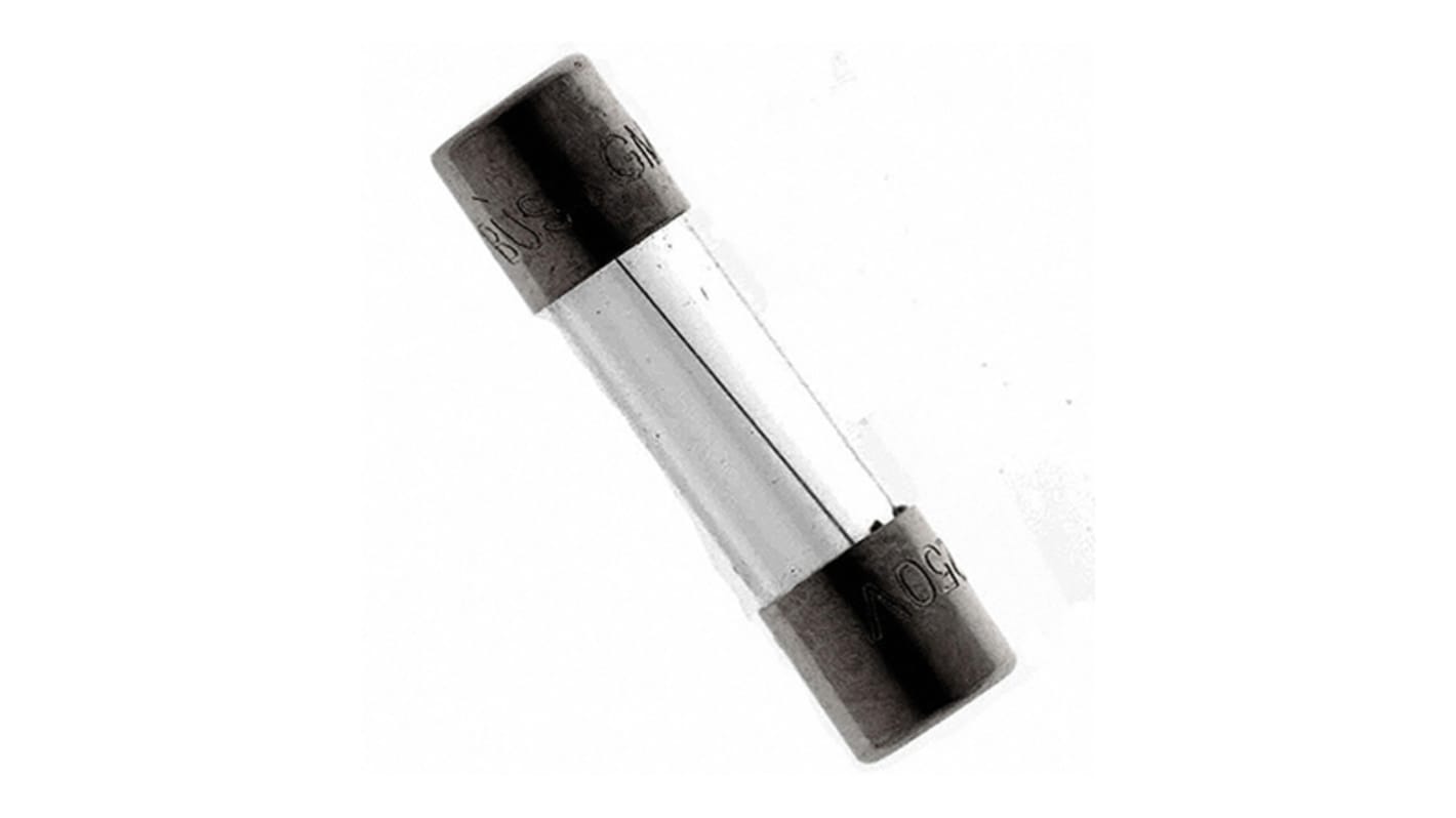 BKGMA5R Eaton 5A F Glass Cartridge Fuse, 5 x 20mm RS