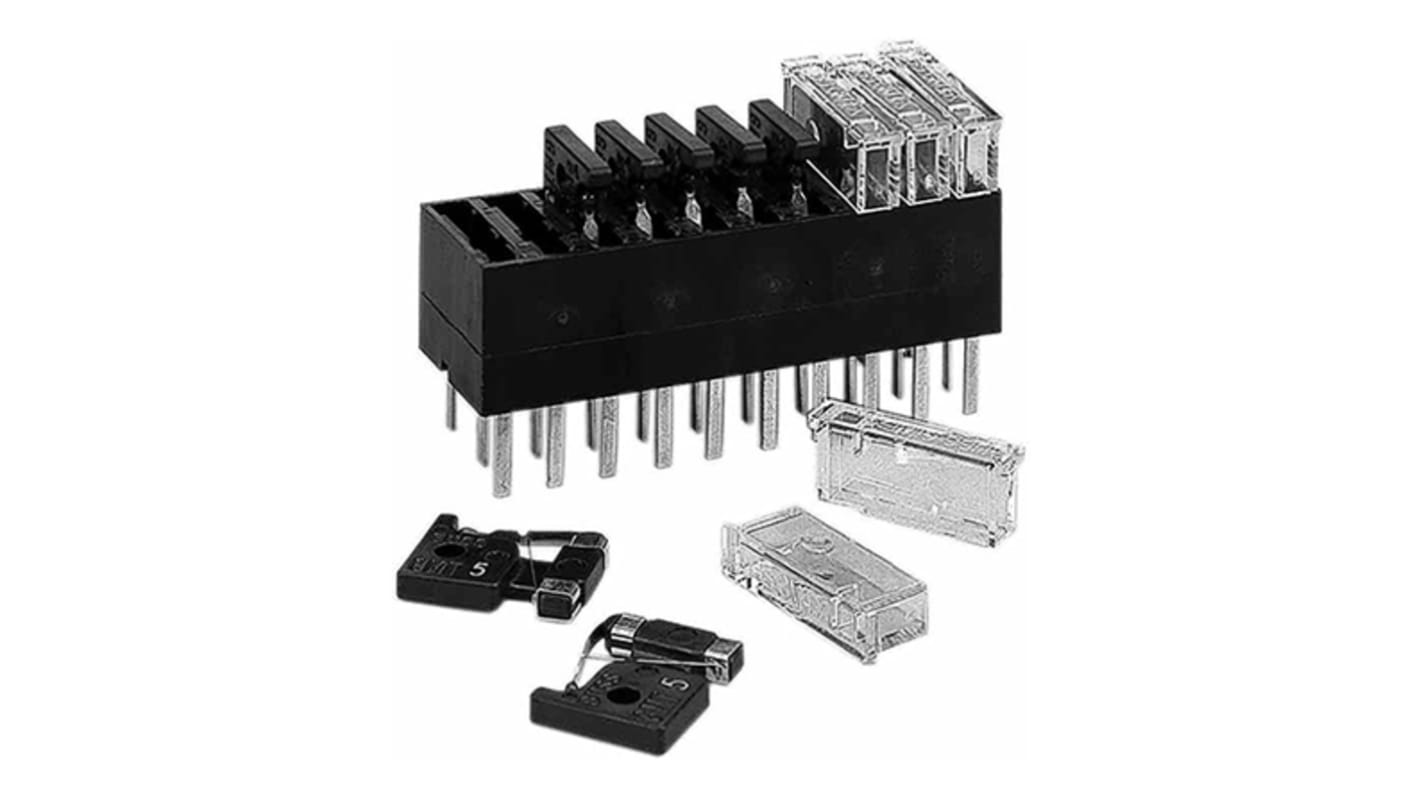 Eaton Bussmann Series 15A PCB Mount Fuse Holder for GMT Fuse