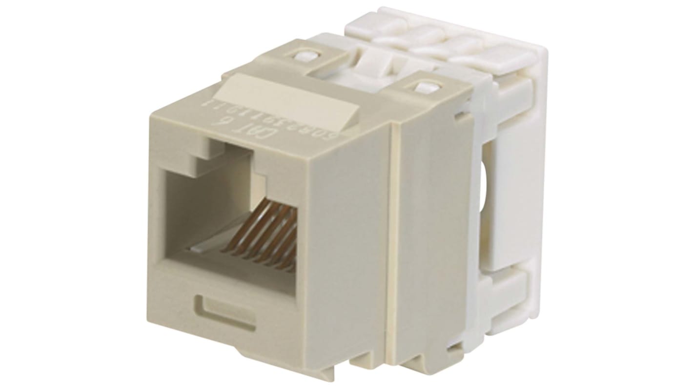 Conector hembra RJ45 Cat6 Panduit serie NK, apantallamiento UTP