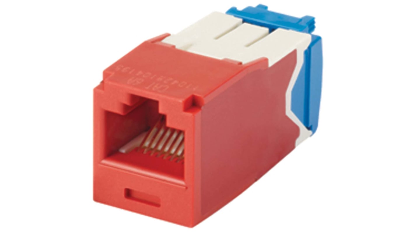CJ6X88TGRD | Connettore RJ45 Femmina Panduit Cat6a, 8 vie | RS