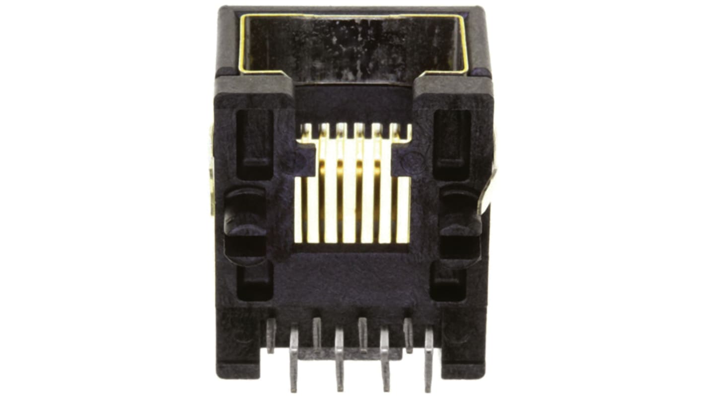 Conector RJ45 Cat3 Hembra Molex serie 95540, de 8P8C vías, apantallado