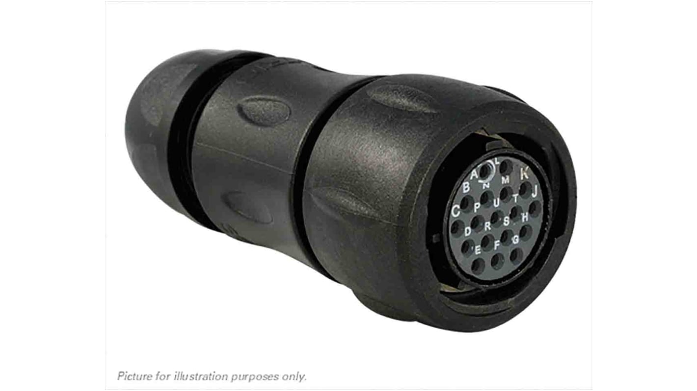 UTS6JC14E18S Souriau Sunbank by Eaton, UTS 18 Way Cable Mount MIL