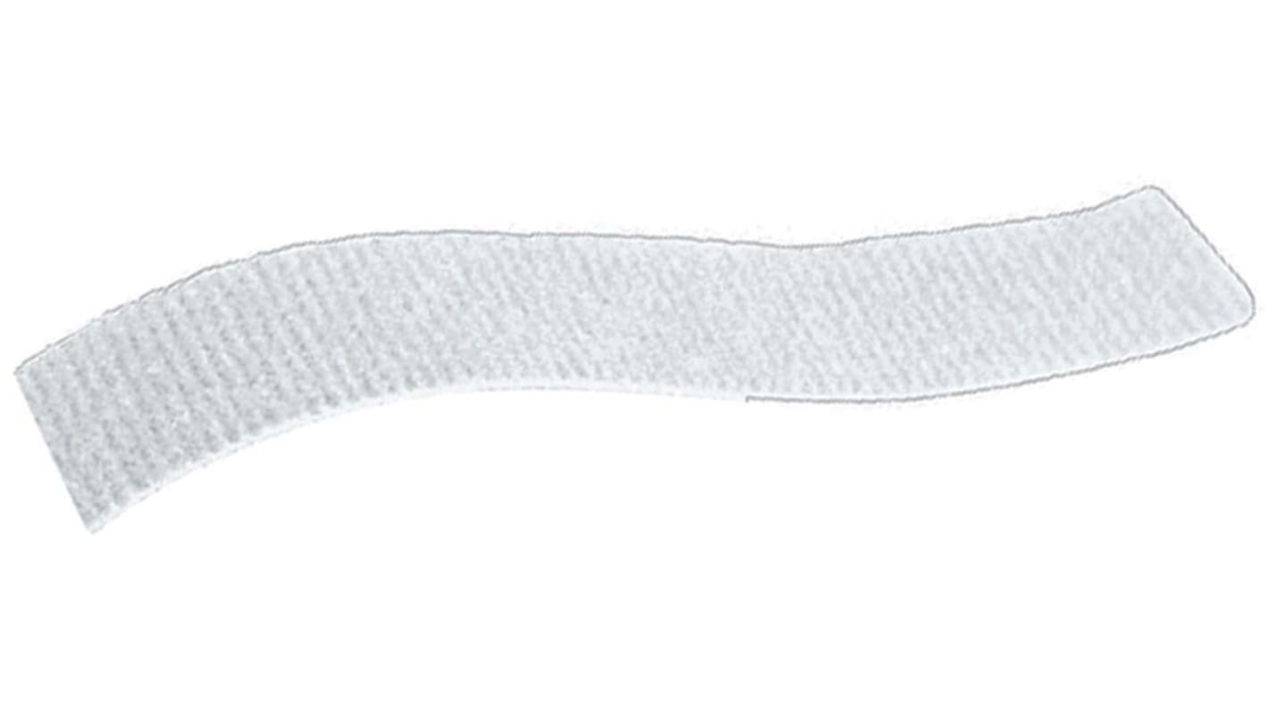 Cinta de fijación Panduit HLS de Nylon (Bucle), PE (Gancho) Blanco, 457mm x 19,1 mm