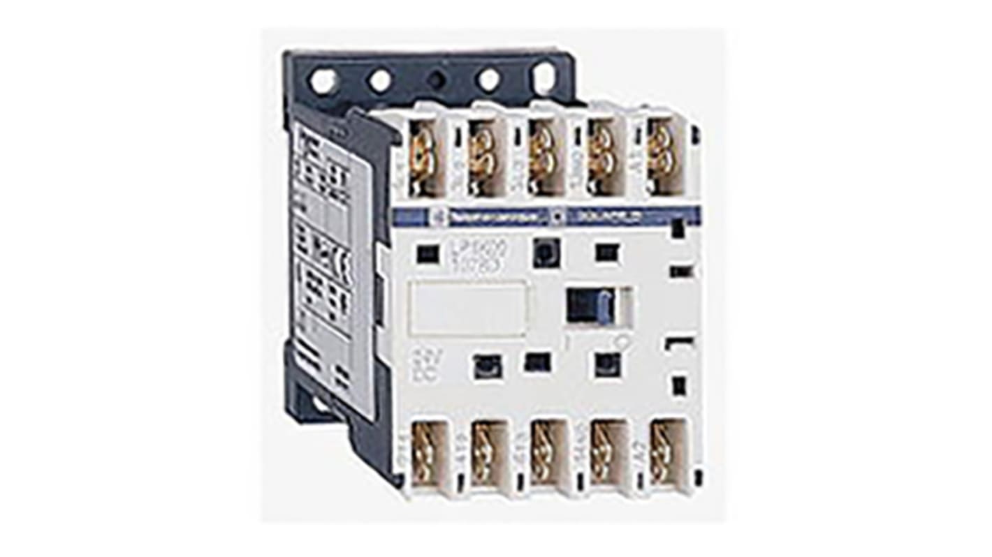 Schneider Electric LP1K Series Contactor, 24 V dc Coil, 4-Pole, 20 A, 2NO + 2NC, 690 V ac