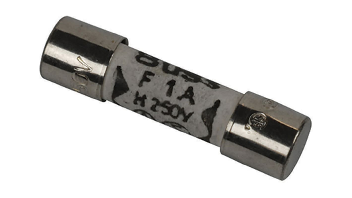 Eaton 4A F Ceramic Cartridge Fuse, 5 x 20mm