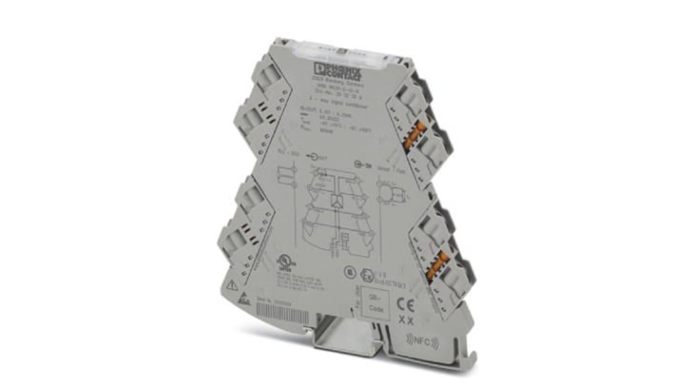 Phoenix Contact MINI MCR Series Signal Conditioner, Voltage Input, Current Output, 9.6 → 30V dc Supply, ATEX,